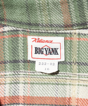 【BIG YANK】1942 PLAID FLANNEL SHIRT