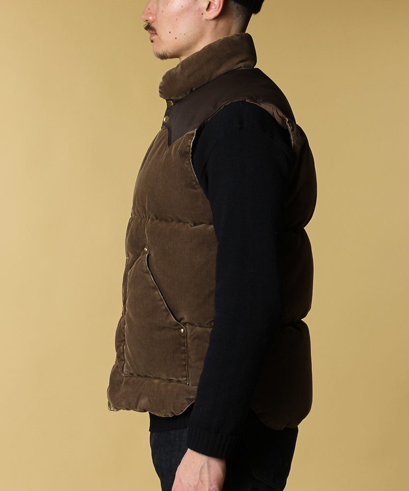 【2023AW】DOWN VEST CORDS